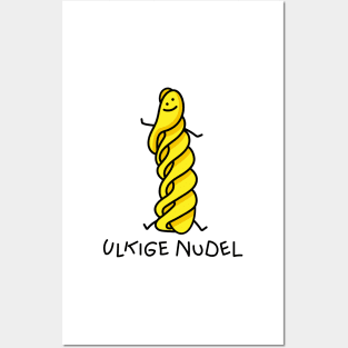 Funny funny noodle Posters and Art